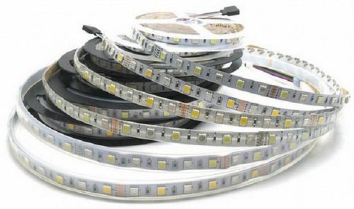 Светодиодная лента 12В General SMD 5050 GLS-5050-60-14.4 60LED 14.4Вт/м RGB+W IP20 5м картинка 